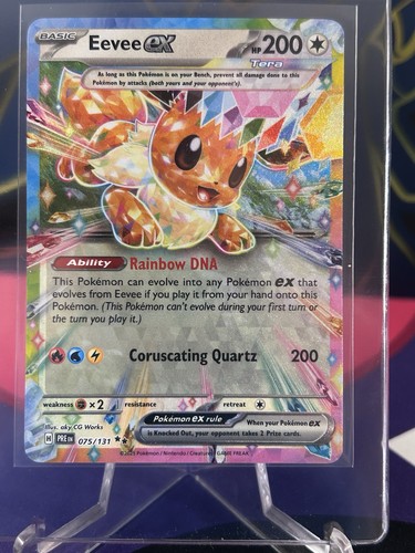 Pokémon eevee 075 131 - pokémon, ex