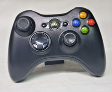 CONTROLLER WIRELESS ORIGINALE MICROSOFT NERO per XBOX 360 - USATO GARANTITO