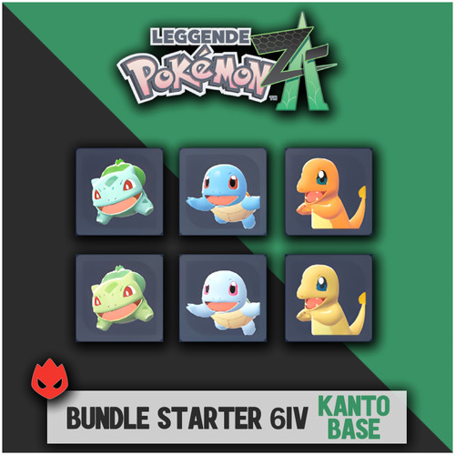 Tutti gli starter kanto - gli, di