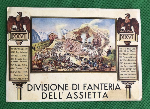 Cartolina militare libia - militare,
