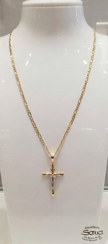 Collana maglia lucida - , 3+1