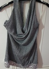 Top Donna Paillettes glitter