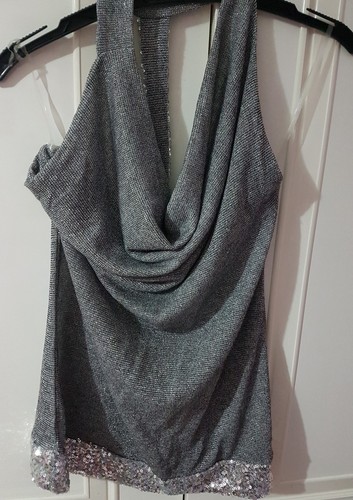 Top donna paillettes glitter - donna,