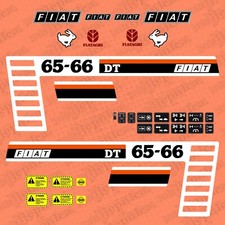 Fiat 65-66 DT (Fiatagri) Set di Adesivi Aftermarket per Trattore - Decalcomania