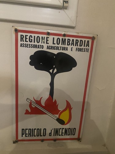 Tabella insegna smaltata - tabella,