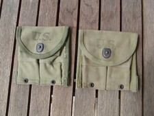 2x orig. Cartuccia tascabile US Army doppia rete cal. Carabina 30 M1 WW II 2 U.S. USA