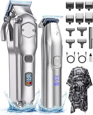 Tagliacapelli Uomo Professionale, Macchinetta per Capelli Con IPX7 Impermeabile,