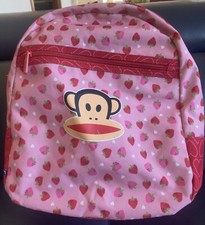 Zaino Scuola Paul Frank Rosso Cuori Usato