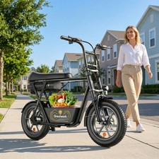 16" E-Scooter w/ Basket 1500W