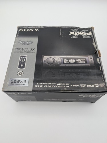 Nos sony xplod cdx f7715x - sony, cdx-f7715x