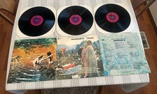 Woodstock Original Soundtrack Album 3 Vinyl Record Set Cotillion Reissue LP EX