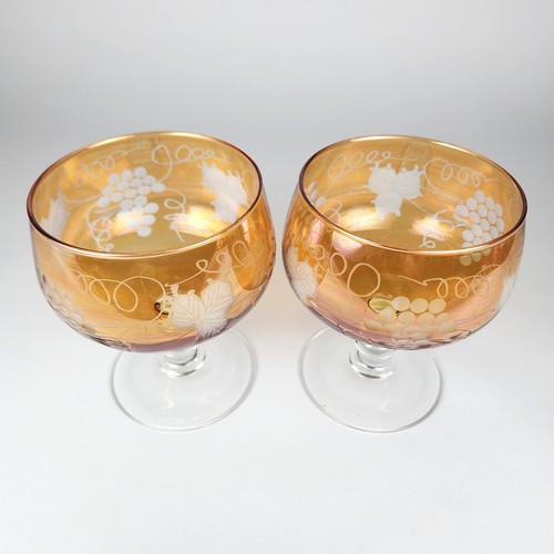 Coppia bicchieri brandy - brandy, vino
