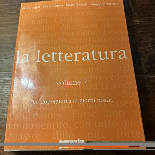 Letteratura vol per le - letteratura., 7