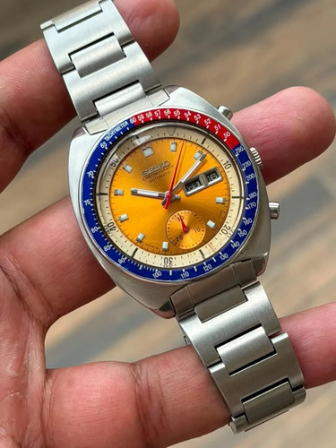 Seiko pogue pepsi lunetta - pogue,
