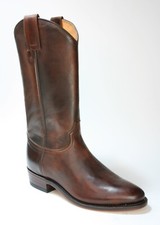 5588 Sendra Cowboy Boots Menphis Cuoio Marrone Stivali Western Stivali In Pelle