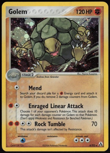 Golem legend maker - legend, holo