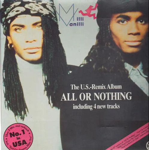 Milli vanilli all - lp,