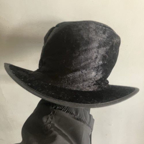 Top hat slash nero - top,