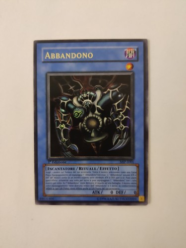 Carta abbandono - carta,