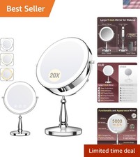 Specchio trucco luci 20x - trucco,