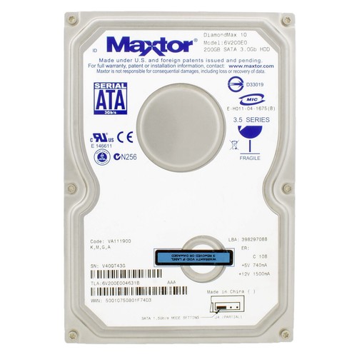 Disk maxtor 200gb diamondmax - disk,