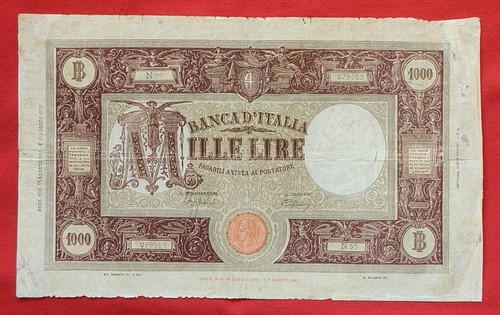 Mille lire grande barbetti - mille,