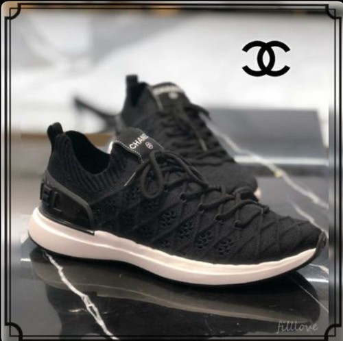 Sneakers tennis chanel nere - sneakers,