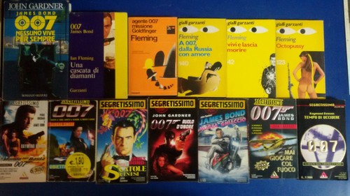 Lotto libri james bond - 13,