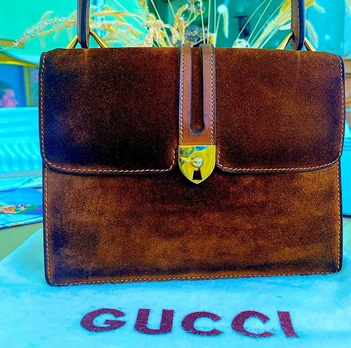 Gucci vintage 1970s brown - vintage,