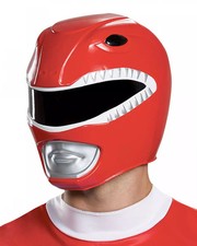Casco power ranger rosso - casco, per