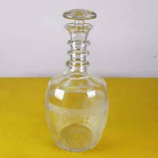 bottiglia vintage in vetro con