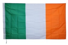 BANDIERA IRLANDA IRLANDESE NATIONAL IRELAND IRISH ALTA QUALITA TESSUTO 90 X 150