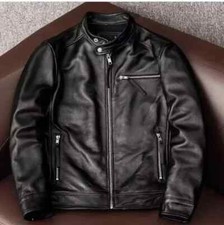 Giacca in pelle da uomo stile