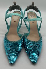 Fendi organza paillettes