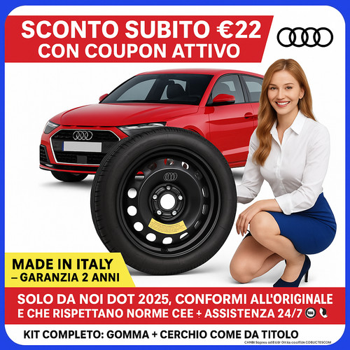 Kit ruotino scorta per - scorta,