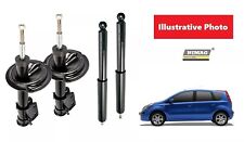 4 AMMORTIZZATORI GAS PER NISSAN NOTE E11 ANTERIORI POSTERIORI