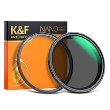 K&FConcept 49 mm filtro magnetico variabile ND2-ND32 + filtro magnetico kit anello base