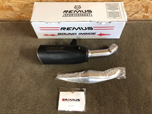 Remus nxt black scarico - nxt, nero