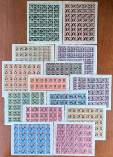 1946 vaticano set mnh fogli - 1946,