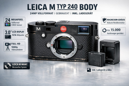 Corpo leica tipo - m, 240