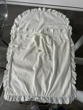 LENZUOLO LETTINO NEONATO BAMBINO Cotone Colore Bianco Porta Enfant