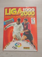 Album Figurine Calciatori PANINI LIGA 1999-2000 Ed. Spagna COMPLETO originale