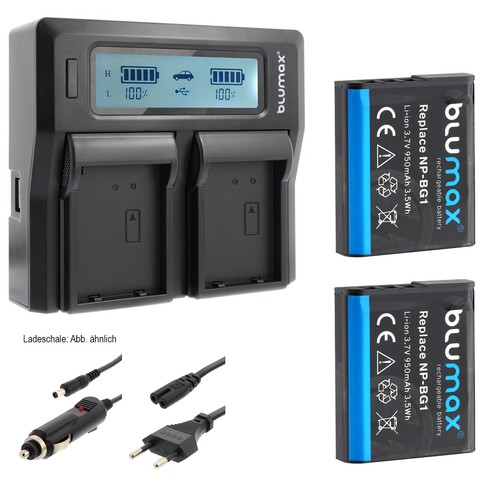 Batteria caricatore per - 2x,