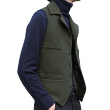 Tuta uomo lana gilet - , slim
