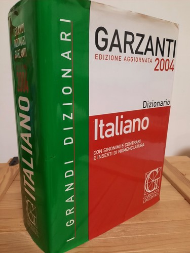 Dizionario italiano garzanti - dizionario,