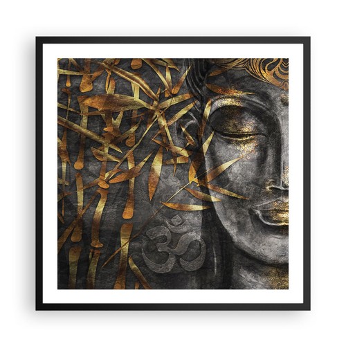 Poster 60x60cm buddha oro - 60x60cm,