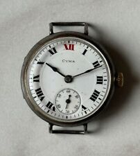 Orologio militare trincea CYMA WWI | 28mm orologio da polso svizzero antico