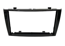 MASCHERINA AUTORADIO CORNICE STEREO 2 DOPPIO DIN PEUGEOT 308 2007 CC 2009> NERO