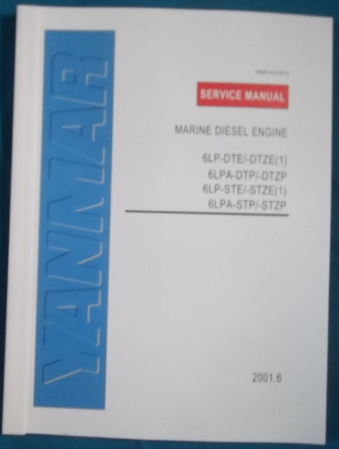 Yanmar 6lp 6lpa dte - 6lpa, -ste