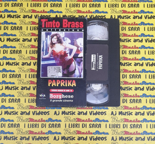 Vhs cartonata paprika - vhs, 1991